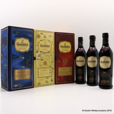 Glenfiddich Age Of Discovery Collection 3 x 70cl