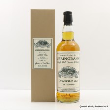 Springbank Christmas 2014 Private Staff Bottling