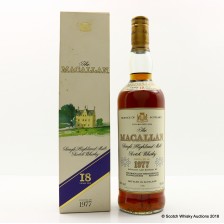 Macallan 18 1977 Selected For Bank Of Scotland