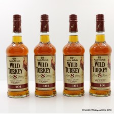 Wild Turkey 8 101 Proof 4 X 70cl