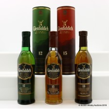 Glenfiddich 12 Glenfiddich 15 Glenfiddich 18 3 X 20cl