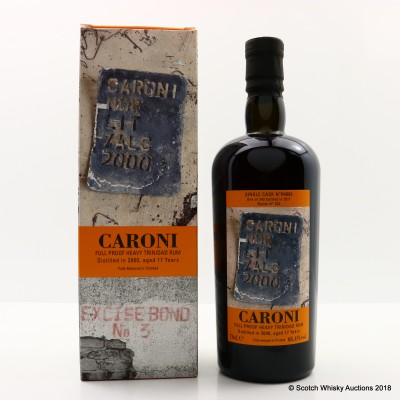 Caroni 2000 17 Year Old Single Cask #R4002