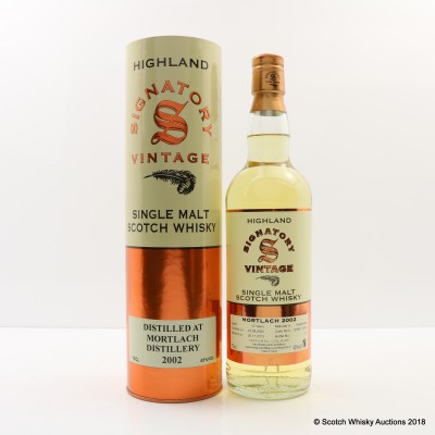 Mortlach 2002 13 Year Old Signatory