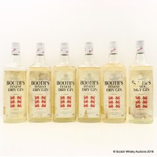 BOOTH S FINEST DRY GIN 6 X 75CL