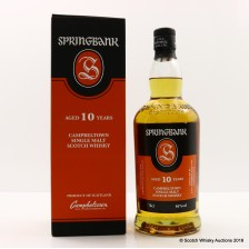 SPRINGBANK 10 YEAR OLD