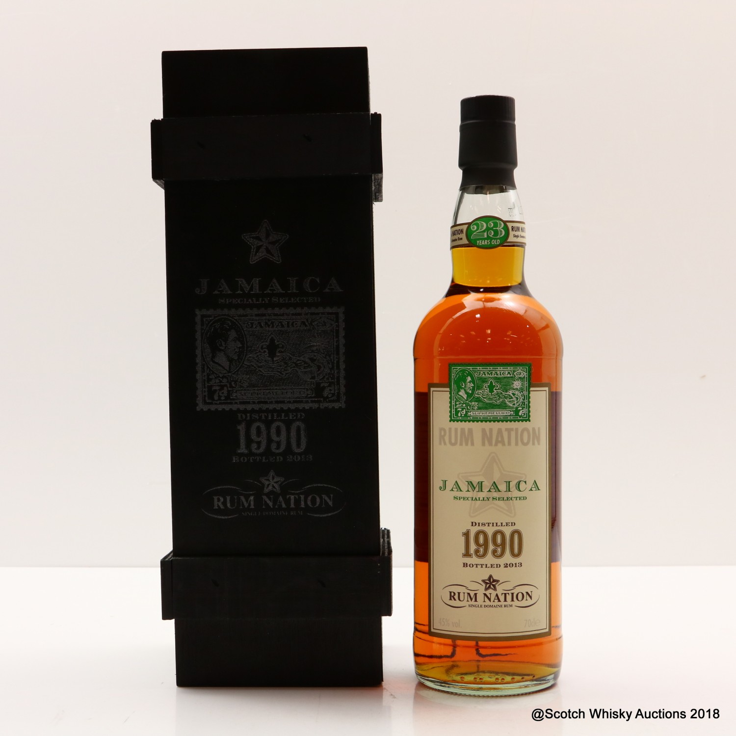 1990 23 Year Old Jamaican Rum Nation The 84th Auction Scotch Whisky