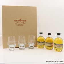 GLENROTHES SECRETS OF THE GLENROTHES 3 X 10CL   3 GLASSES