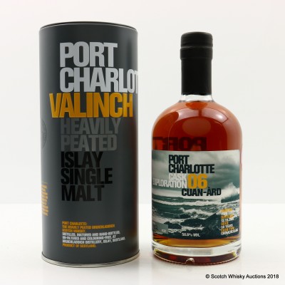 Port Charlotte Valinch 06 Cask Exploration Cuan-Ard 50cl