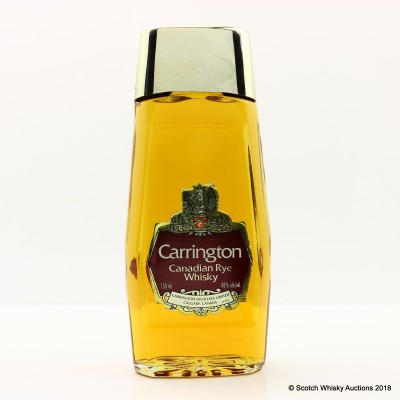 Carrington Canadian Rye Whisky 75cl | The 85th Auction | Scotch
