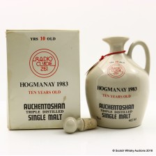 Auchentoshan 10 Hogmany 1983 Radio Clyde Flagon