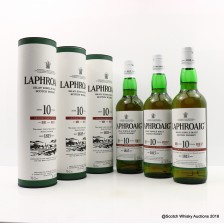 Laphroaig 10 Batch 9 3 X 70cl