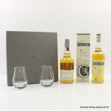 Glenkinchie 12 20cl 2 X Glasses Set Cragganmore 12 20cl