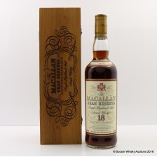 Macallan 18 Year 1979 Old Gran Reserva