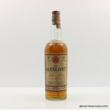 GLENLIVET 20 YEAR OLD BARETTO IMPORT 75CL