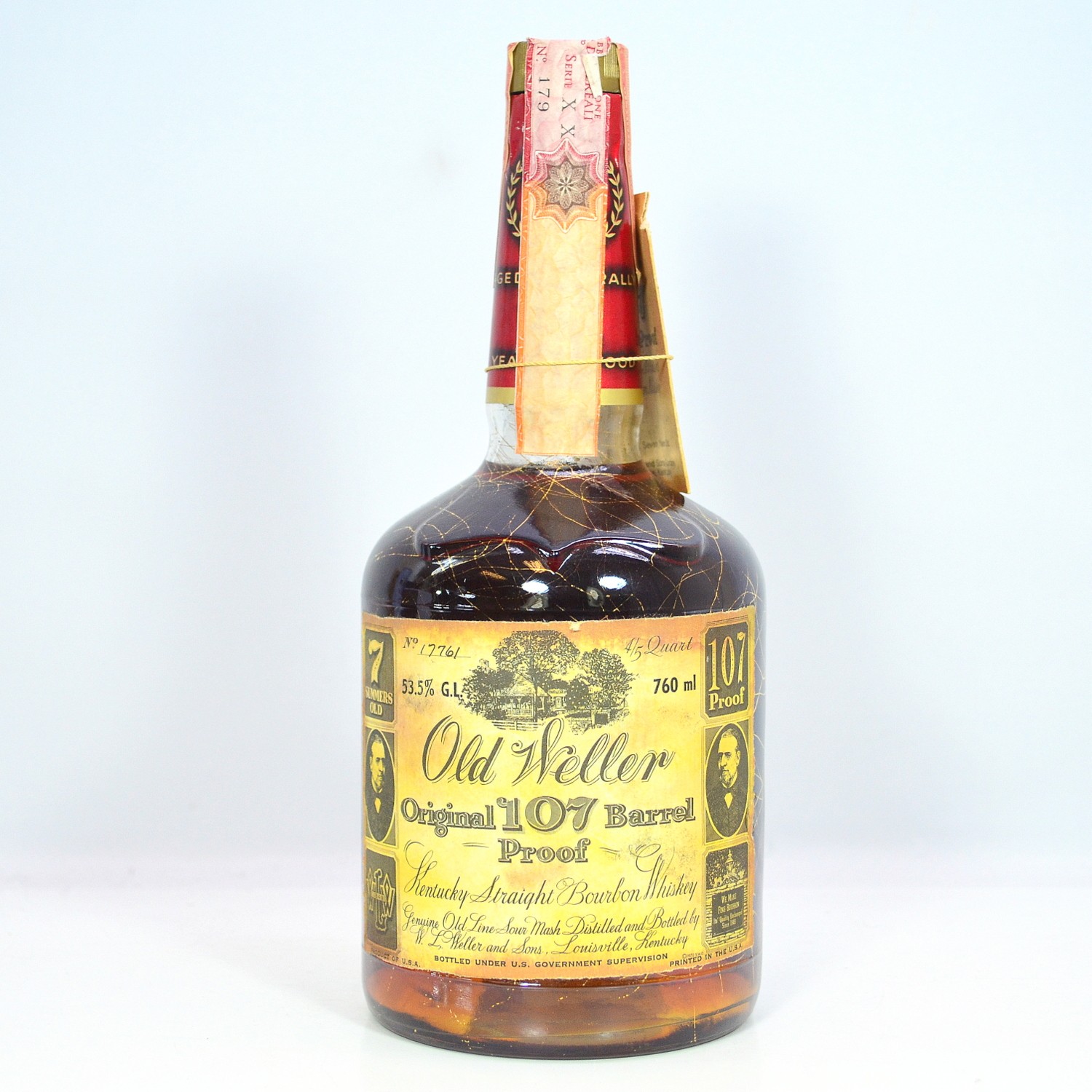 Old Weller Original 107 Barrel Proof 760ml The 35th Auction Scotch