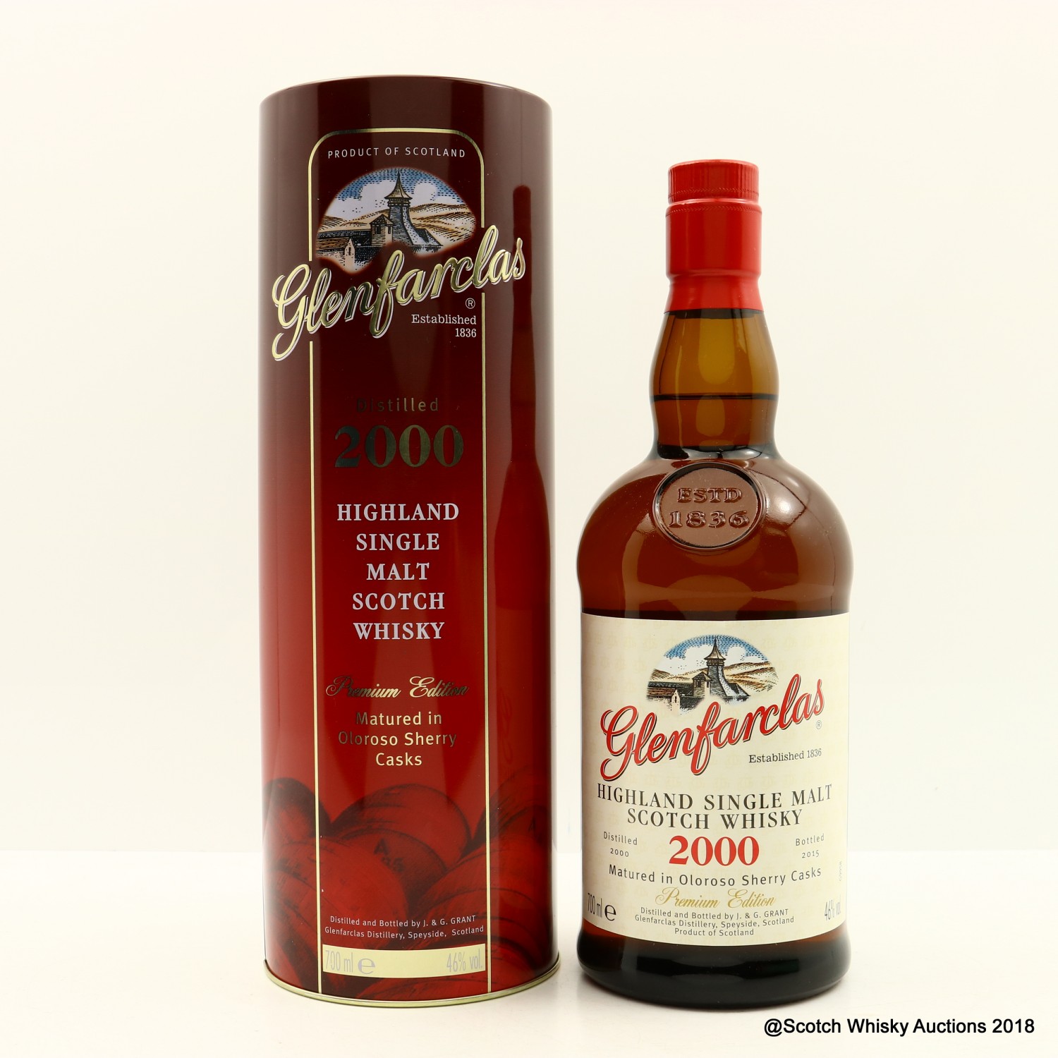 Glenfarclas 2000 Premium Edition The 85th Auction Scotch Whisky