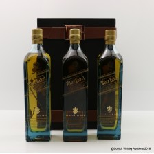 Johnnie Walker Blue Label Striding Man Set 3 X 20cl