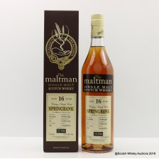 SPRINGBANK 1999 16 YEAR OLD THE MALTMAN