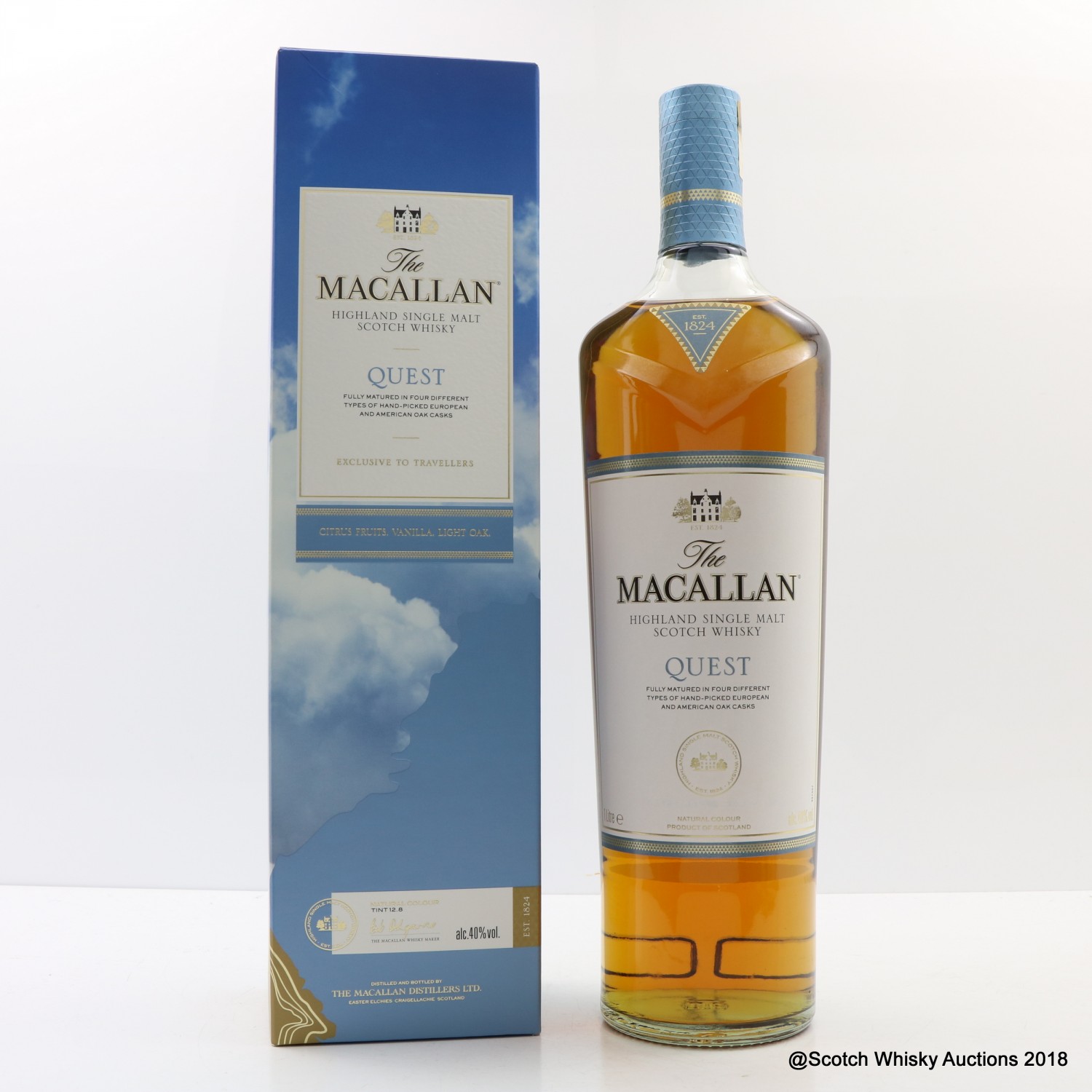 Macallan Quest 1L The 85th Auction Scotch Whisky Auctions