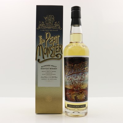 Compass Box Peat Monster 10th Anniversary Limited Release