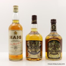 ASSORTED BLENDS X 3 INCLUDING CHIVAS REGAL 12 YEAR OLD 26 2 3 FL OZ