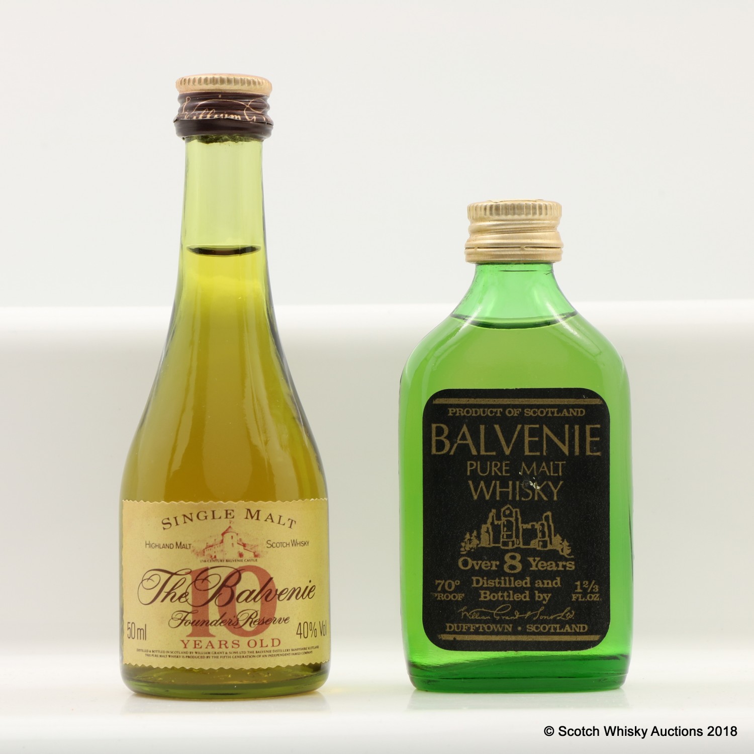 balvenie mini bottles