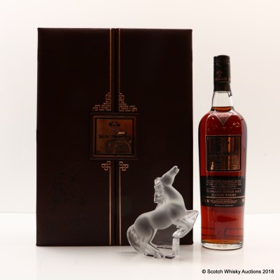 Macallan Oscuro Lalique Kazak Rearing Horse