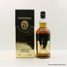 Springbank 21 2013 Edition