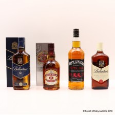 ASSORTED BLENDS 4 X 70CL INCLUDING BALLANTINE S 12 YEAR OLD