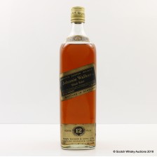 JOHNNIE WALKER 12 YEAR OLD BLACK LABEL 1 QUART
