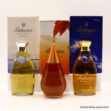 BALLANTINE S PURITY  SERENITY   VITALITY 3 X 50CL