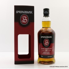 SPRINGBANK 12 YEAR OLD CASK STRENGTH