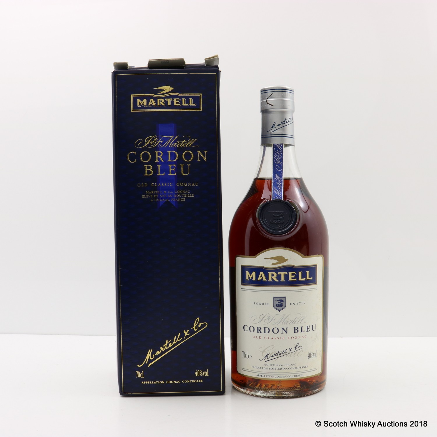 Martell Cordon Bleu Old Classic Cognac | The 86th Auction | Scotch
