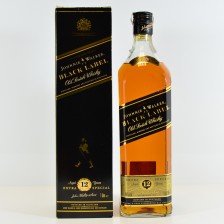 JOHNNIE WALKER BLACK LABEL 1L SPANISH MARKET