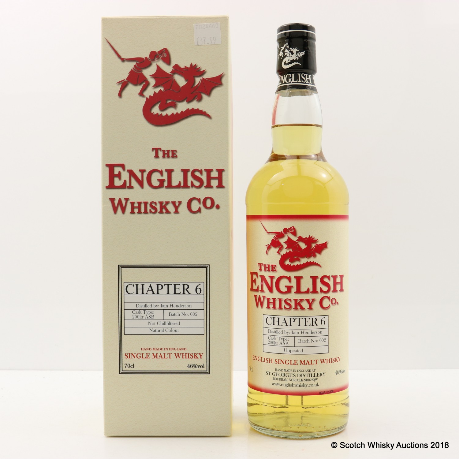 Scotch Whisky Auctions The 86th Auction English Whisky Co Chapter 6