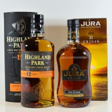 Highland Park 12 Jura Origin 10