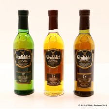 Glenfiddich 12 15 18 20cl