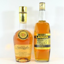 OLD SMUGGLER   LANG S OLD SCOTCH WHISKY