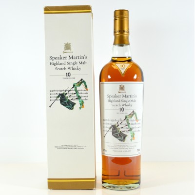 Macallan Speaker Martin's 10 Year Old