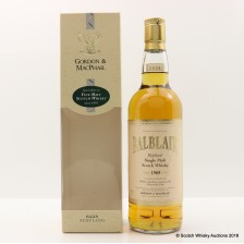 BALBLAIR 1969 GORDON   MACPHAIL