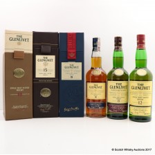 Glenlivet 12 Glenlivet 15 Glenlivet 18