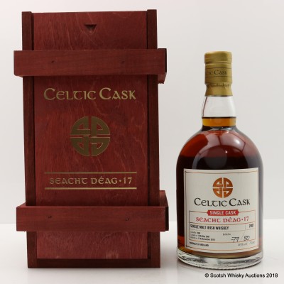 Seacht Deag 2001 15 Year Old Irish Single Malt Celtic Cask