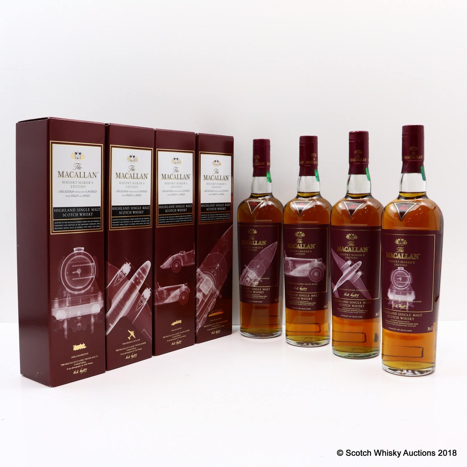 Macallan Whisky Maker's Edition Nick Veasey X-Ray Classic Travel