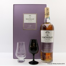 MACALLAN 17 YEAR OLD FINE OAK   GLASSES