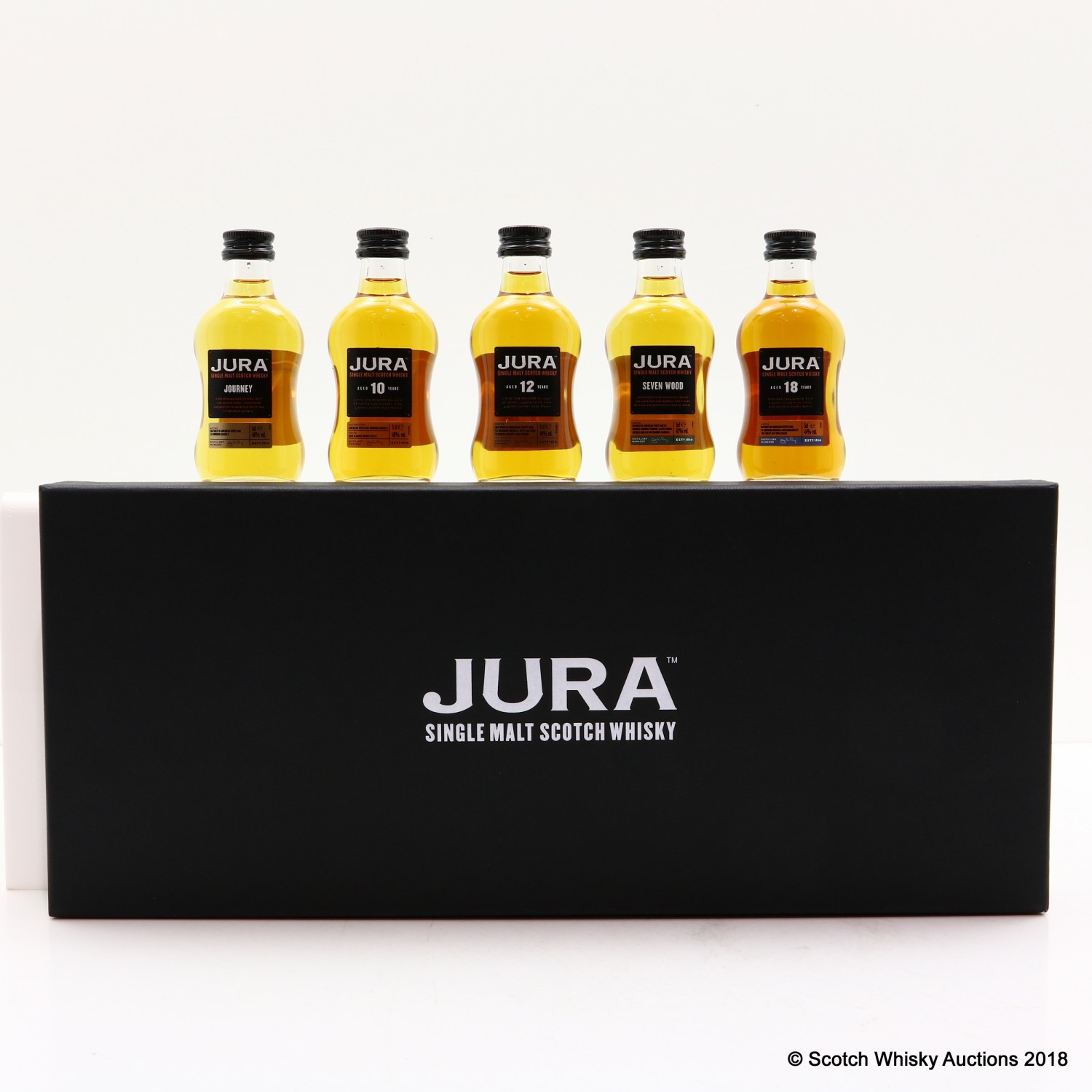 Jura Miniatures Collection 5 x 5cl The 87th Auction Scotch Whisky