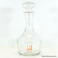DUNHILL GLASS DECANTER