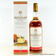 MACALLAN CASK STRENGTH 10 YEAR OLD 1L