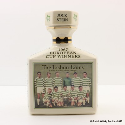 Pointers 'Lisbon Lions' 1967 European Cup Winners Ceramic Decanter