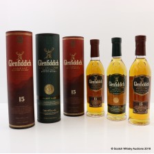 Glenfiddich 15 Solera Reserve 2 X 20cl Glenfiddich Cask Collection Select Cask 20cl