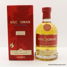 KILCHOMAN 2008 SINGLE BOURBON CASK FOR THE WHISKY SHOP